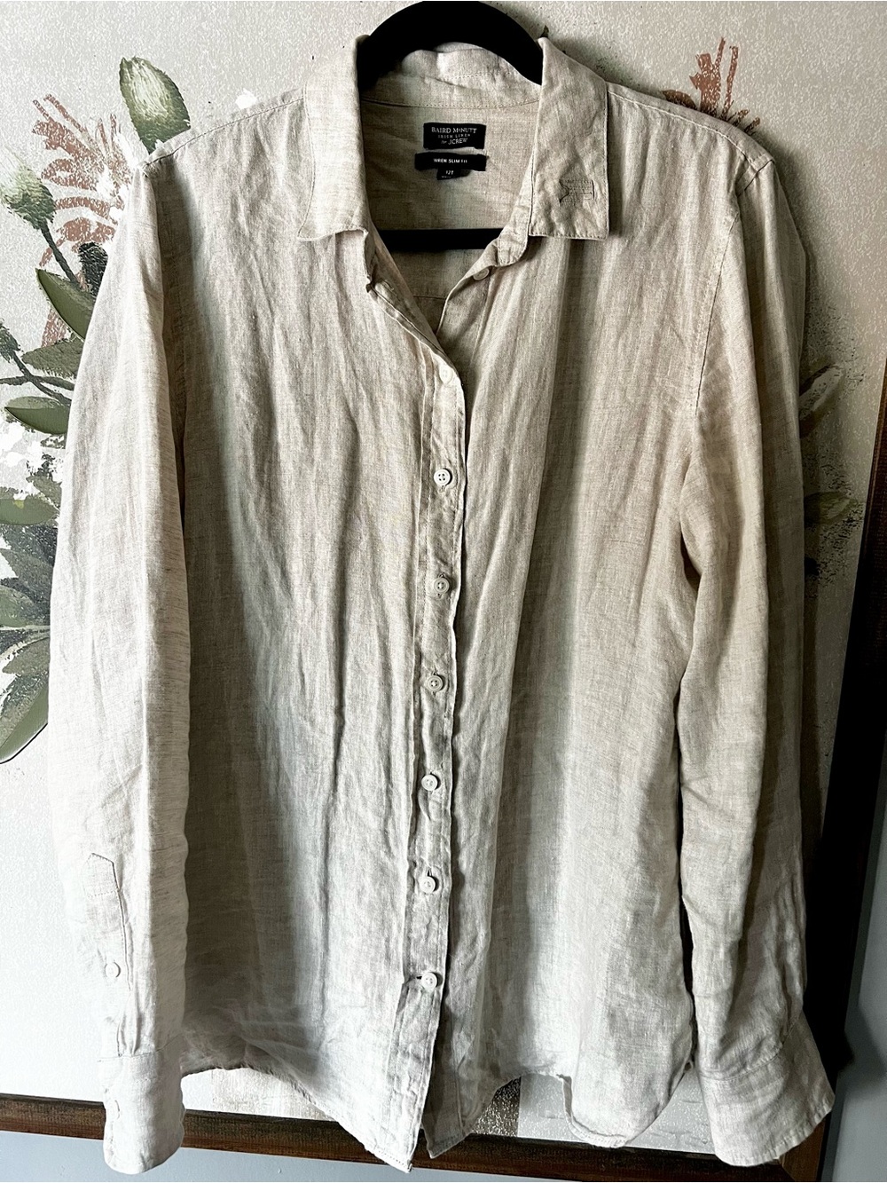 J. Crew Linen Button Up